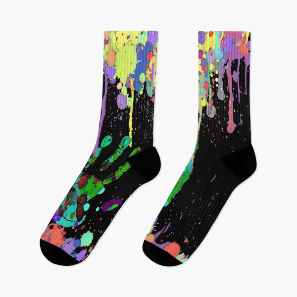 Item preview, Crazy Multicolored Running Splashes Hands 1 designed and sold by EDDArt.