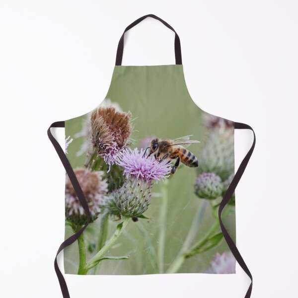 Item preview, Creeping thistle and a bee designed and sold by Jouko Lehto Photography.