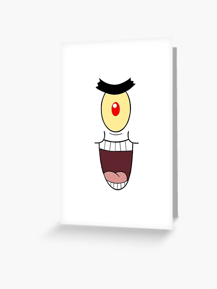 Plankton from Spongebob Squarepants being evil | Sticker