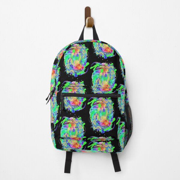 Item preview, Wacky Trippy Psychedelic Colorful Abstraction, NR 4, Bold Vibrant Abstraction, graphic psychedelic a designed and sold by eholycross.