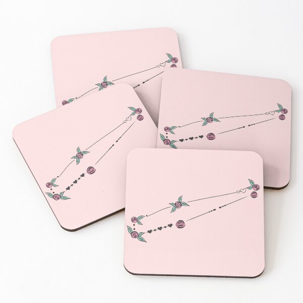 Item preview, Chamaeleon Constellation Roses and Hearts Doodle designed and sold by EndlessDoodles.