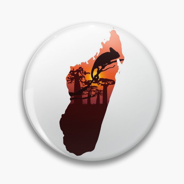 Item preview, Madagascar, map and landscape designed and sold by landscapeworlds.