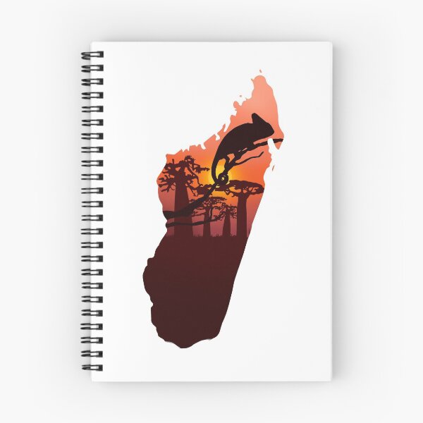 Item preview, Madagascar, map and landscape designed and sold by landscapeworlds.