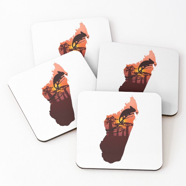 Item preview, Madagascar, map and landscape designed and sold by landscapeworlds.