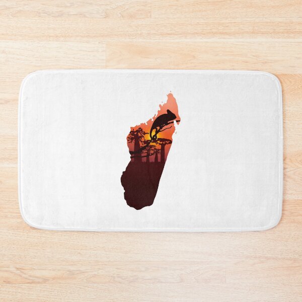 Item preview, Madagascar, map and landscape designed and sold by landscapeworlds.