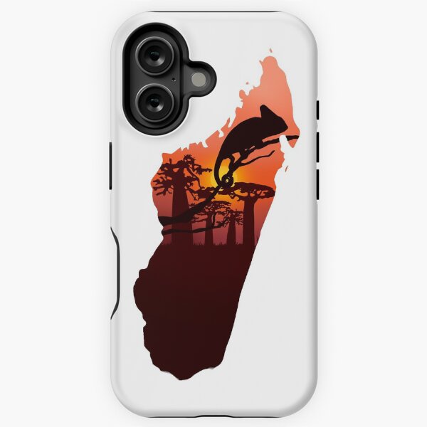 Item preview, Madagascar, map and landscape designed and sold by landscapeworlds.