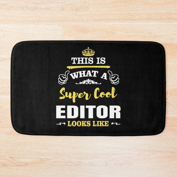 Item preview, WHAT A SUPER COOL EDITOR LOOKS LIKE designed and sold by T-shirtgallery.