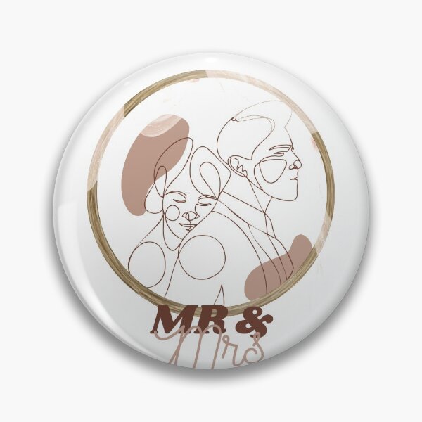 Item preview, Mr & Mrs lineart designed and sold by craftduck.