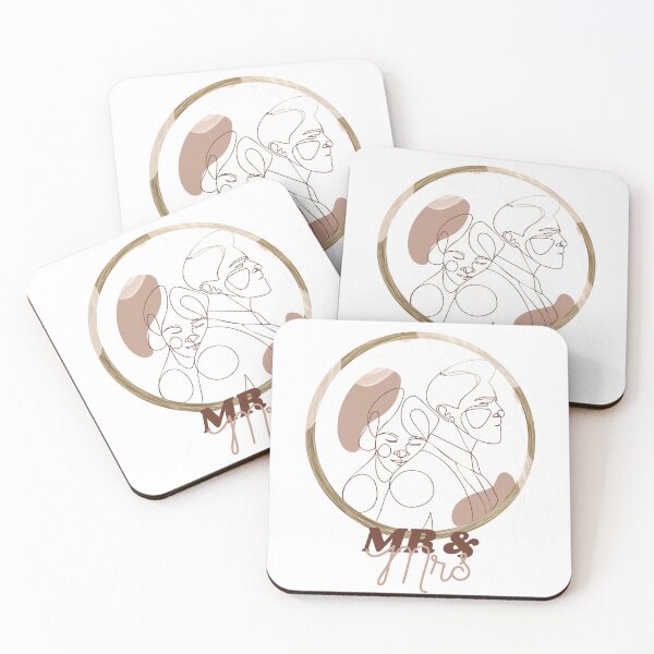 Item preview, Mr & Mrs lineart designed and sold by craftduck.