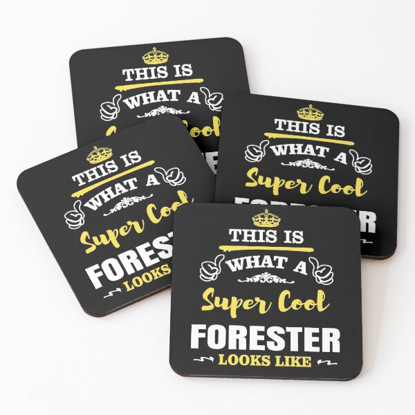 Item preview, WHAT A SUPER COOL FORESTER LOOKS LIKE designed and sold by T-shirtgallery.