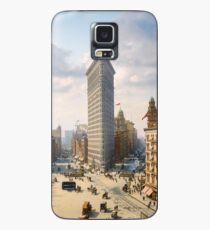 Flat Iron in New York City, ca 1903 colorized Case/Skin for Samsung Galaxy
