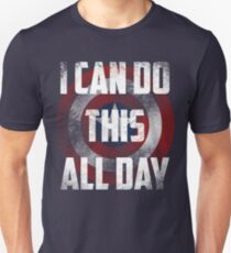 Ich kann das den ganzen Tag machen. Schild Slim Fit T-Shirt