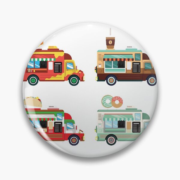 Item preview, Food Truck pizzeria, cafeteria, taqueria and donut shop designed and sold by CervantesArte20.