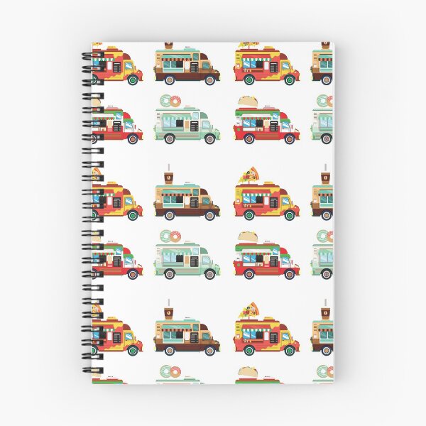 Item preview, Food Truck pizzeria, cafeteria, taqueria and donut shop designed and sold by CervantesArte20.