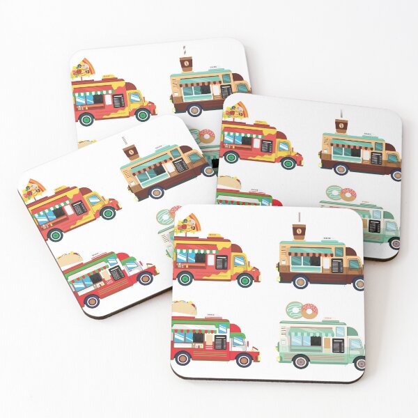 Item preview, Food Truck pizzeria, cafeteria, taqueria and donut shop designed and sold by CervantesArte20.