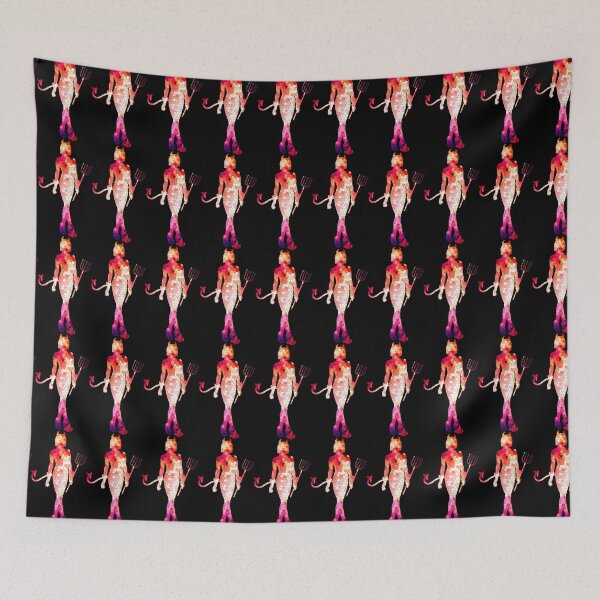 Item preview, Red angel tiles designed and sold by Nikmay Design.