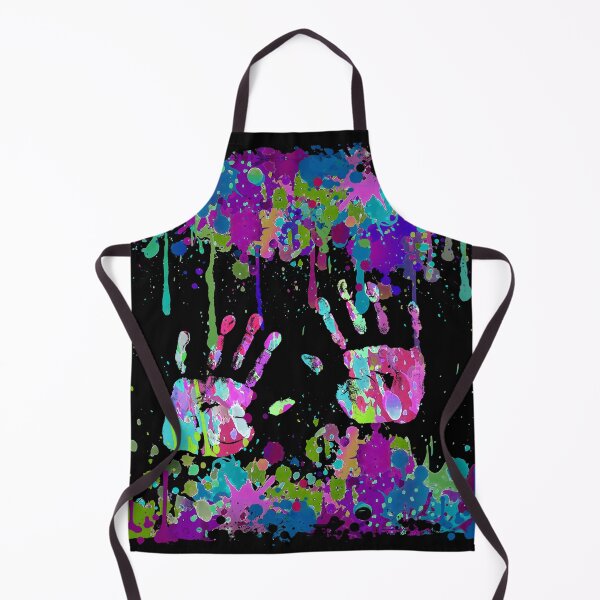 Item preview, Crazy Multicolored Running Splashes Hands 2 designed and sold by EDDArt.