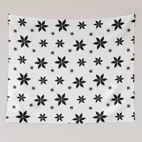 Item preview, Black and White Flower Print Original designed and sold by Carrie Potter.