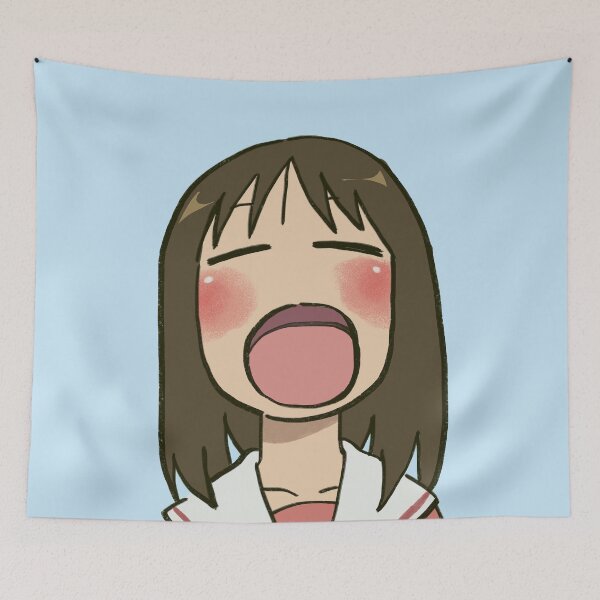 Item preview, I draw osaka yawning / funny azumanga daioh peeker designed and sold by RansRoom.