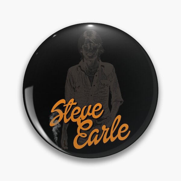 Item preview, Steve Earle  Retro Folk Singer Songwriter Fan Art  designed and sold by TaiSump.