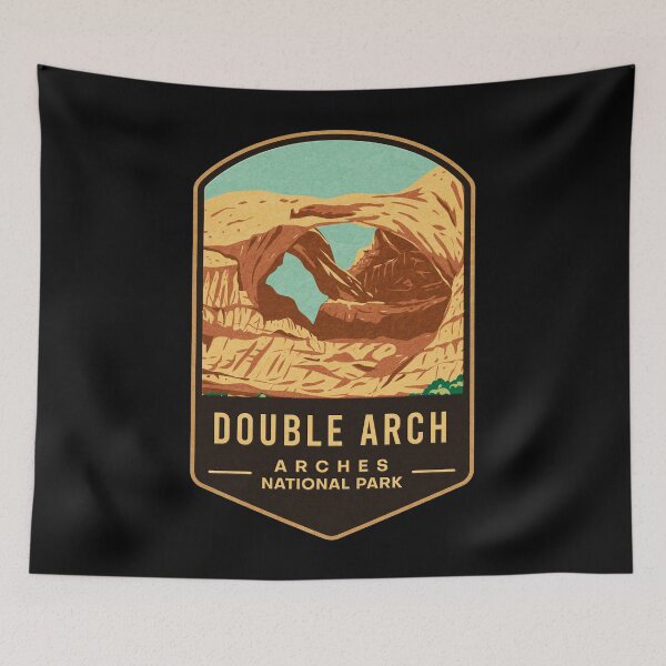 Item preview, Double Arch Arches National Park designed and sold by JordanHolmes.