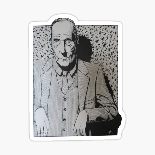 Item preview, William S.Burroughs designed and sold by Anders Hoberg.