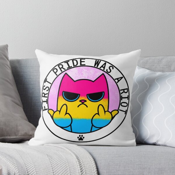 Item preview, First Pride Was A Riot (Pansexual Pride) designed and sold by imbluewisp.