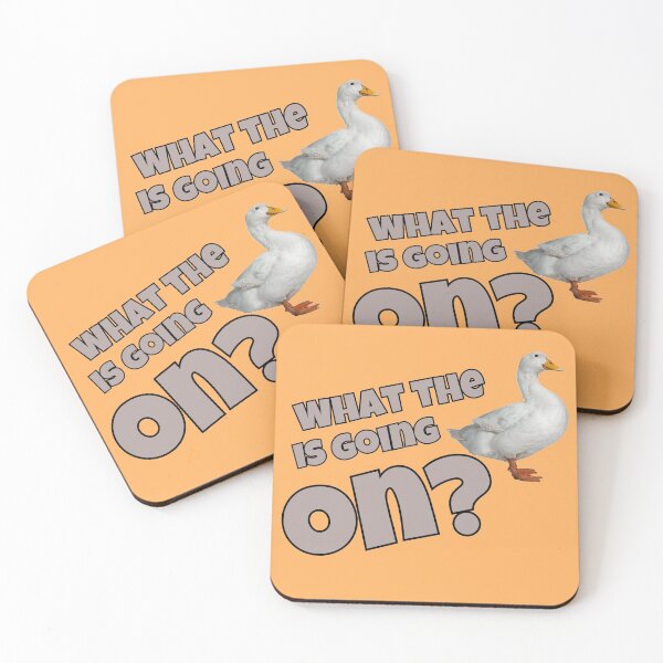 Item preview, What The Duck Is Going On? - Wacky Duck Design, Perfect For Any Party designed and sold by PandaSoul.