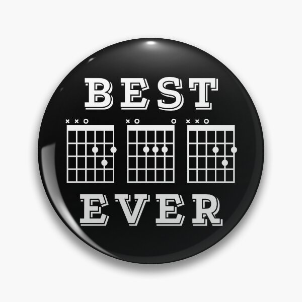Item preview, Best Dad Ever Guitar DAD Chords Tab Dark Theme designed and sold by nightsworthy.