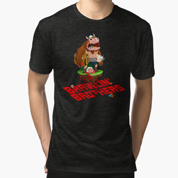 Brawling Brothers - ManBearPig Tri-blend T-Shirt