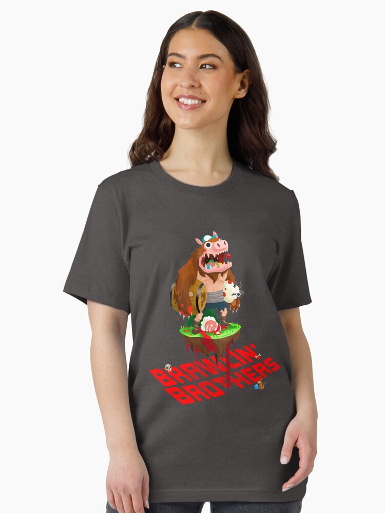 Thumbnail 2 of 7, Essential T-Shirt, Brawling Brothers - ManBearPig designed and sold by BrawlingBros.