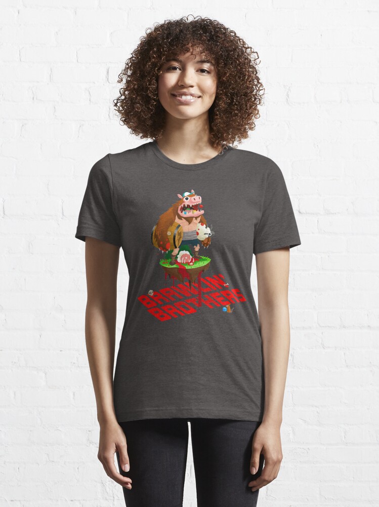 Alternate view of Brawling Brothers - ManBearPig Essential T-Shirt