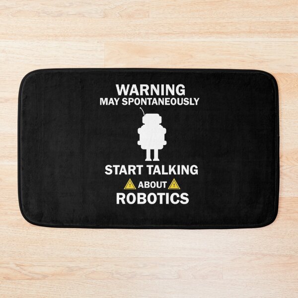 Item preview, Warning May Spontaneously Start Talking About Robotics designed and sold by imaneless.