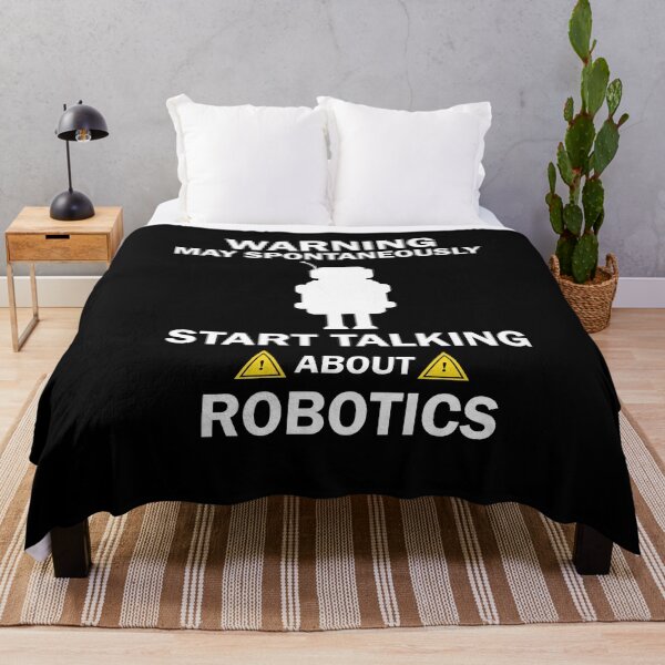 Item preview, Warning May Spontaneously Start Talking About Robotics designed and sold by imaneless.