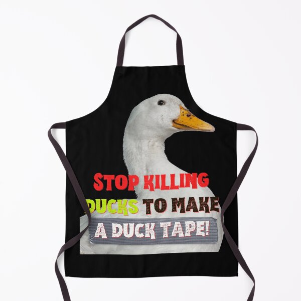 Item preview, Stop killing ducks to make a duck tape! - Funny designed and sold by Programmer's  Life and Humor.