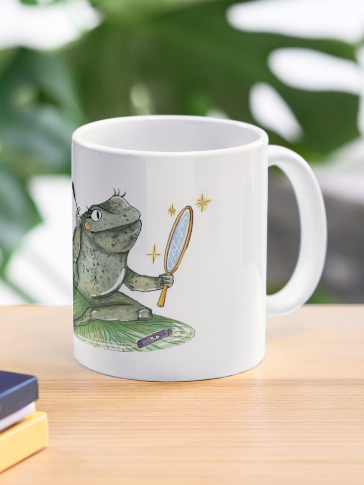 Be kind to yourself frog mug 