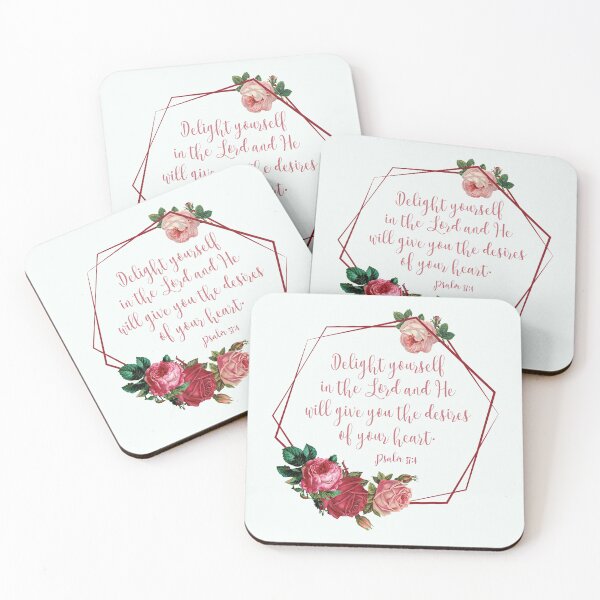 Item preview, Psalm 37:4 Bible Verse designed and sold by garmentoffaith.