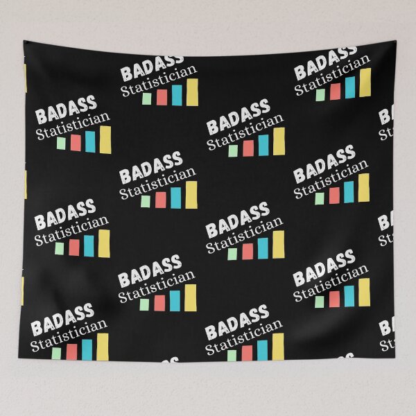 Item preview, Badass Statistician. statistician gift designed and sold by ronaldsonou.