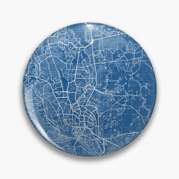 Item preview, Dhaka City Map of Bangladesh - Blueprint designed and sold by deMAP.