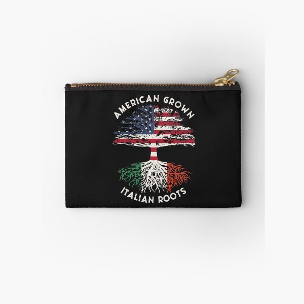 Item preview, American Grown Italian Roots USA Italy Flag Tree  designed and sold by alenaz.