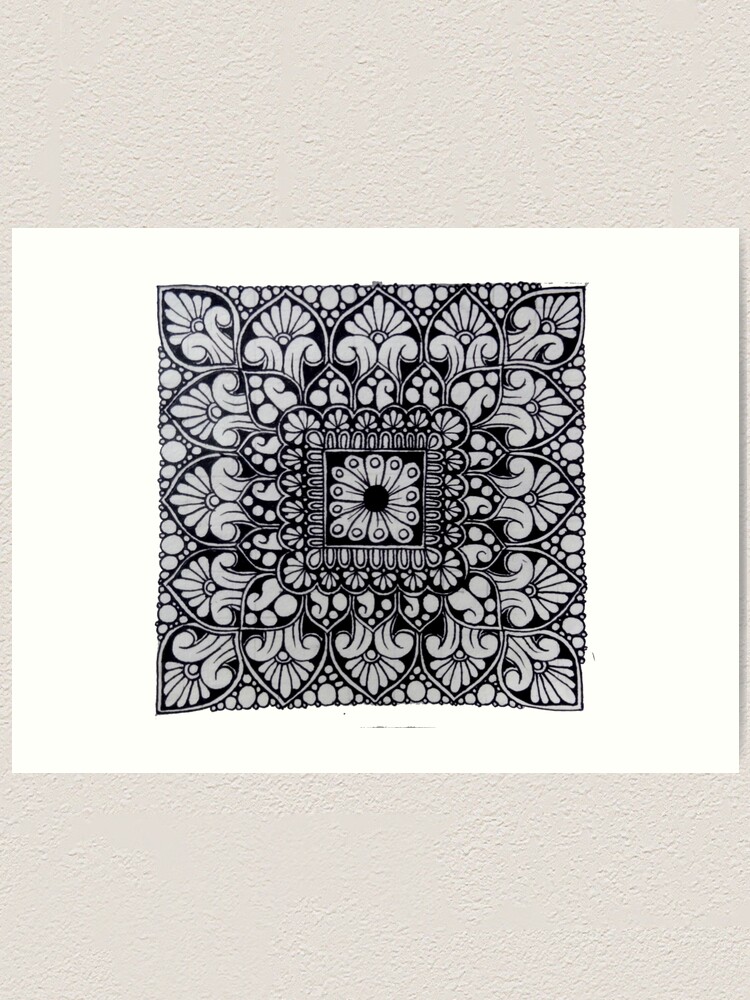 Mandala Art Art Board Print for Sale by artesiaKT