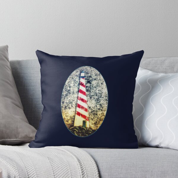 Item preview, Lighthouse with Green Door in Tall Oval Shape designed and sold by Beachy.