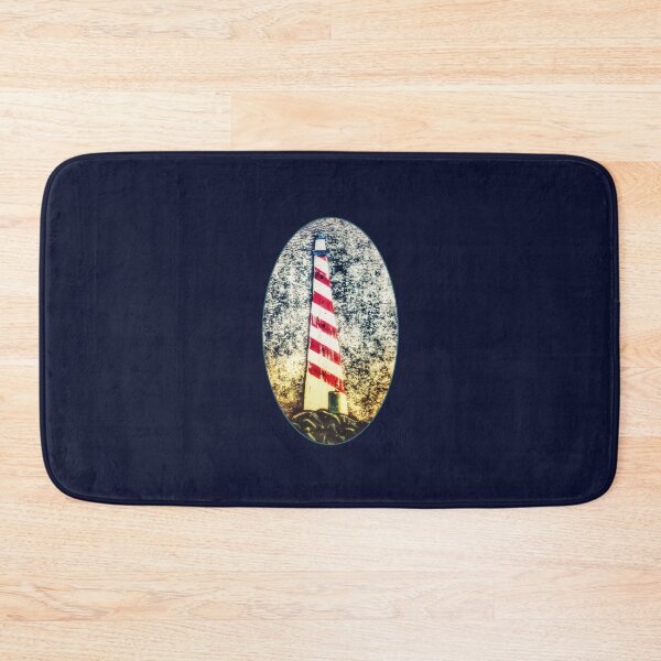 Item preview, Lighthouse with Green Door in Tall Oval Shape designed and sold by Beachy.