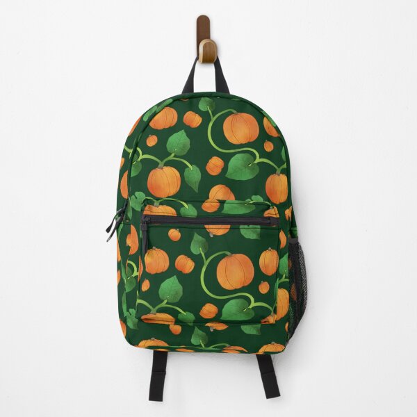 Autumnal Pumpkin Vegetable Pattern Backpack