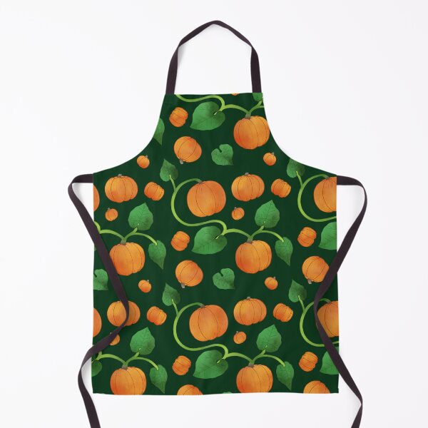 Item preview, Autumnal Pumpkin Vegetable Pattern designed and sold by Sasha Stowe.