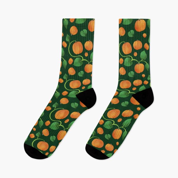Item preview, Autumnal Pumpkin Vegetable Pattern designed and sold by Sasha Stowe.
