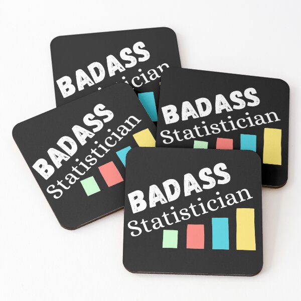 Item preview, Badass Statistician. statistician gift designed and sold by ronaldsonou.