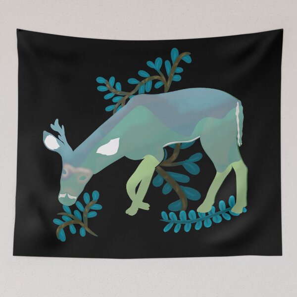 Item preview, Deer illustration  designed and sold by Antiope33.