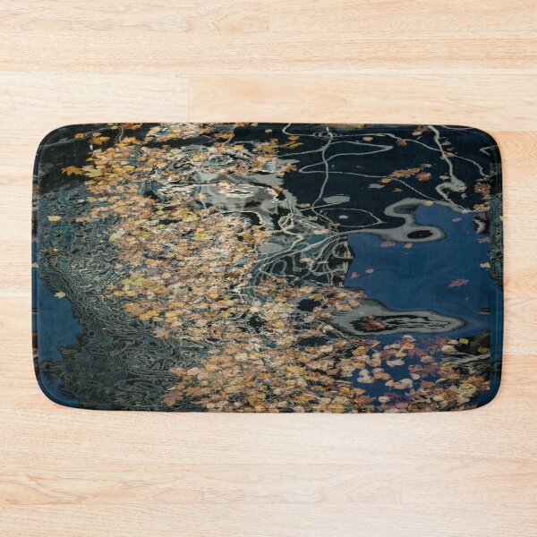 Item preview, Mesmerizing Autumn - Silky Swirls and Fallen Leaves Five designed and sold by Georgia Mizuleva.