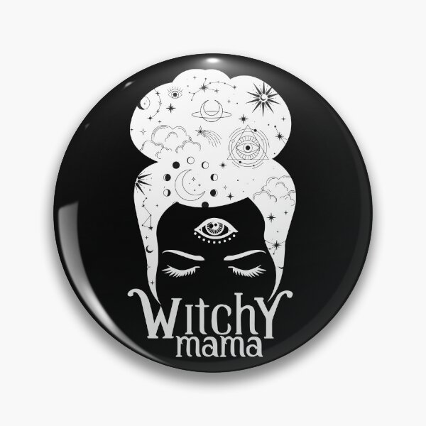 Item preview, Witchy mama she knows everything white designed and sold by 397HOUSE Your happy time.